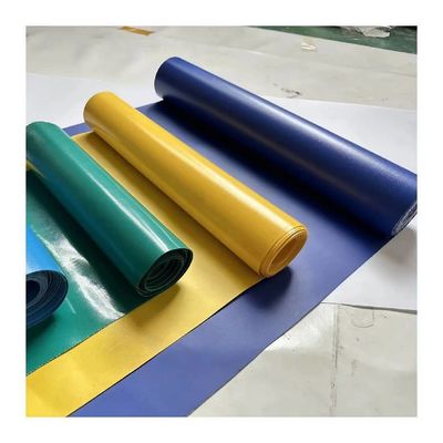 150GSM 100% Polyester Twill Tarpaulin Αδιάβροχο Υψηλής Ορατότητας Πολυυφασμένο ύφασμα