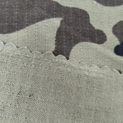 Απευθείας από το Jinsuo Woven Nylon Cotton Ribstop Forest Printing με ειδική τελική επεξεργασία
