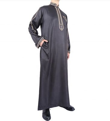 2021 Baby Twill Polyester Viscose Elastane Fabric για μουσουλμανικά ρούχα Γυναίκες Abaya Dubai