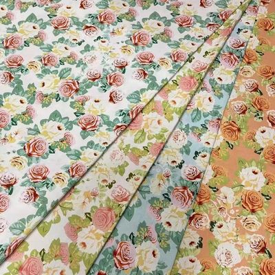 Θερμό ύφασμα καλοκαιριού Rayon 68 * 68 πυκνότητα για προσαρμοσμένο σχεδιασμό
