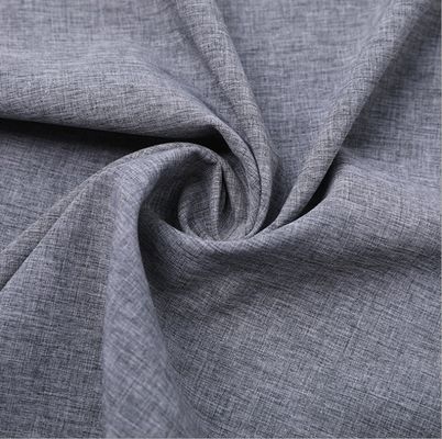 Γκρι Μελάντζ 4 Ways Stretch Polyester υφάσματα για οικιακό υφασματικό 35 χρόνια Επαγγελματίας
