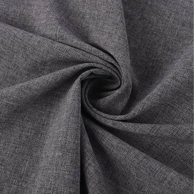 Γκρι Μελάντζ 4 Ways Stretch Polyester υφάσματα για οικιακό υφασματικό 35 χρόνια Επαγγελματίας