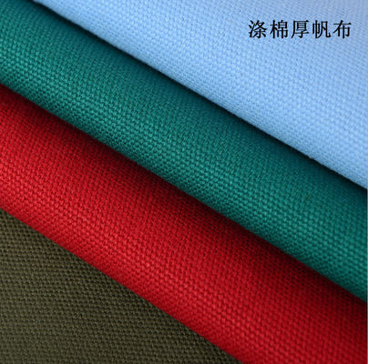 Υφάσματα βαρέων βαρών 100% βαμβάκι 13OZ 10/3*10/3 39*26 Qingdao Pvc Coated Woven Plain