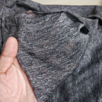Jinsuo Grey Melange 4 Ways Stretch Υφασμένο ύφασμα με μέσο βάρος και 130 * 70 πυκνότητα