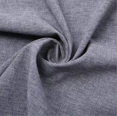 Jinsuo Grey Melange 4 Ways Stretch Υφασμένο ύφασμα με μέσο βάρος και 130 * 70 πυκνότητα