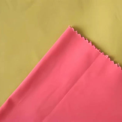 Πολυεστέρας βαμβακιού 4πτυχής τέντωμα Spandex υφάσματα πλεκτά για παντελόνια με απλό χρωματισμένο σχέδιο