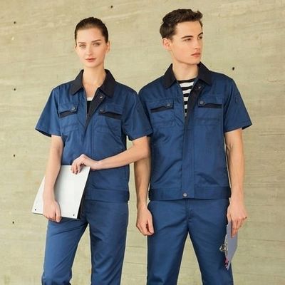 Τύπος T/C 65/35 20*16 128*60 Navy Blue Twill Stocks Lot για ανθεκτικά εργασιακά ρούχα