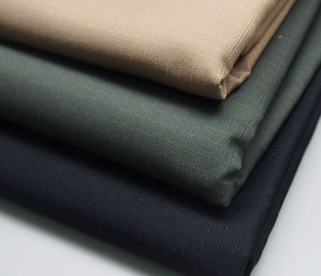 Μέση Ανατολή υψηλής αντοχής σε δάκρυα Poly Cotton Ribstop Καμουφλαριστικό ύφασμα με βαφή ΦΠΑ