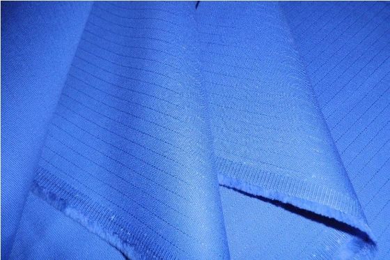 Αντιστατικό ύφασμα από πολυεστέρα βαμβακιού, αγωγών ινών, με αντοχή στην επιφάνεια 10 7-10 9