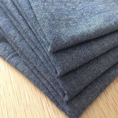 Υφαντό 180gm 230gm 300gm Πλύσιμο 100% βαμβάκι Twill Yarn βαμμένο ύφασμα denim για τζιν