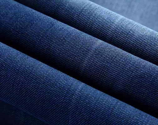 Υφαντό 180gm 230gm 300gm Πλύσιμο 100% βαμβάκι Twill Yarn βαμμένο ύφασμα denim για τζιν