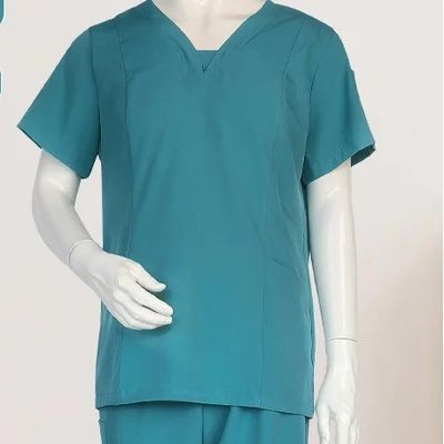 Εργασιακά ρούχα Υφάσματα Twill Νοσοκομείο Βαμβάκι Μακρό Καλύτερο Υφασμάτινο Ιατρικές Γυναίκες Νοσηλευτής Γιατρός Scrub