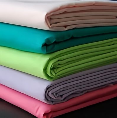 Στερεό μοτίβο υφασμένο βαμβακερό καμβά Spandex 230-290gm για όφελος