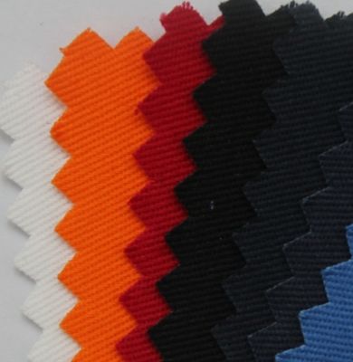Αντιφλεγμονώδης 100% πολυεστέρας Twill Gabardine υφασμένο ύφασμα για την ενδυμασία στη βιομηχανία