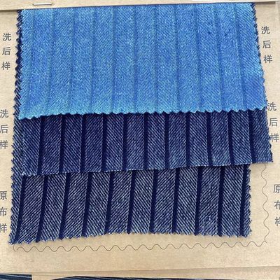 Προσαρμοσμένο όνομα 14oz Selvedge Ντενίμ ύφασμα με πλάτος 57/58 &quot; σε σκούρο μπλε 100% βαμβάκι