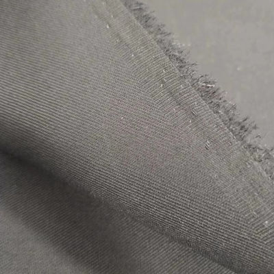 Στερεά βαφή βαμβακιού Spandex Υψηλού βάρους υφασμένα εργασιακά ρούχα ύφασμα με φινίρισμα ροδάκινο πλάτος 57/58