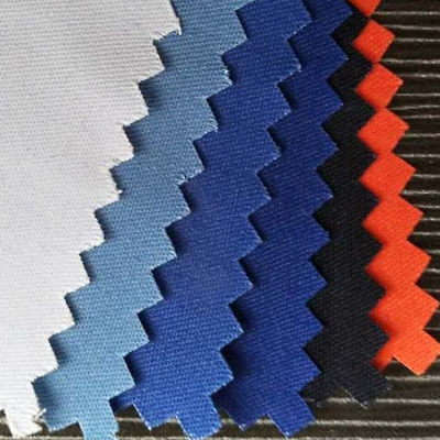 Τσέπες από ιστό πλεκτό TC 65 35 Poplin Smooth Fabric για προσαρμογή κατά της διάσπασης