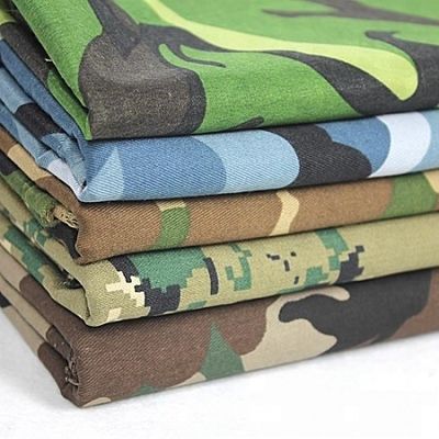 57/58&quot; πλάτος CVC Flame Retardant Twill υφάσματα για Judo Taekwondo πολεμικές τέχνες στολή