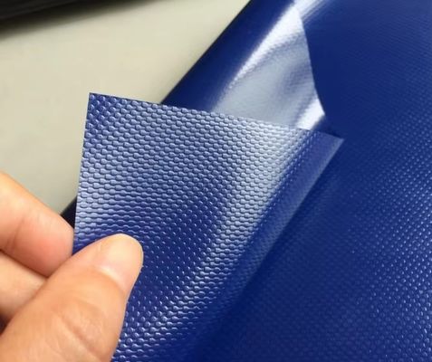 Υψηλή ορατότητα 150GSM 100% Polyester Twill Tarpaulin Αδιάβροχο Υφασμάτινο