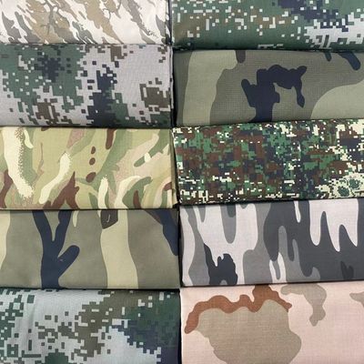 Υψηλή αντοχή σε δάκρυα Πολυ βαμβακερό καμουφλάζ υφάσματα για την αγορά της Μέσης Ανατολής